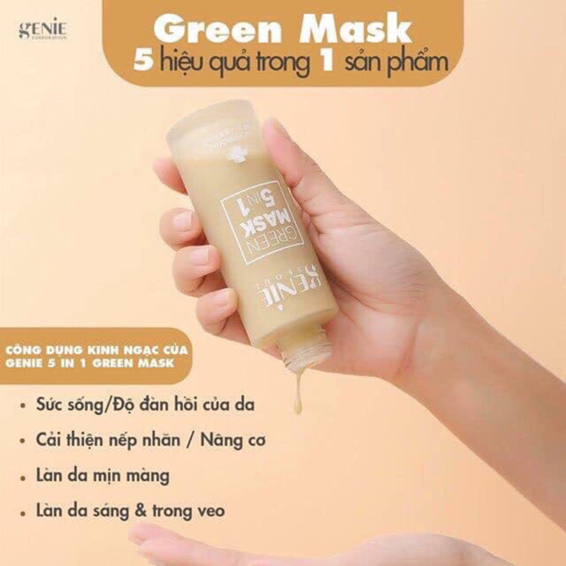 Mặt nạ thông minh 5 in 1 Green Mask Deachi 100ml - Ảnh 2