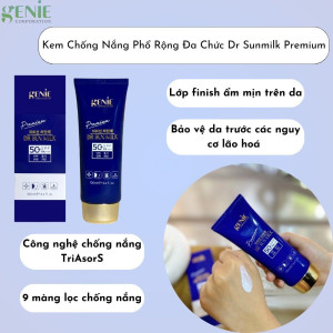 Kem chống nắng phổ rộng đa chức năng Dr Sunmilk Premium Deachi SPF 50 PA+++ 100ml - Ảnh 15