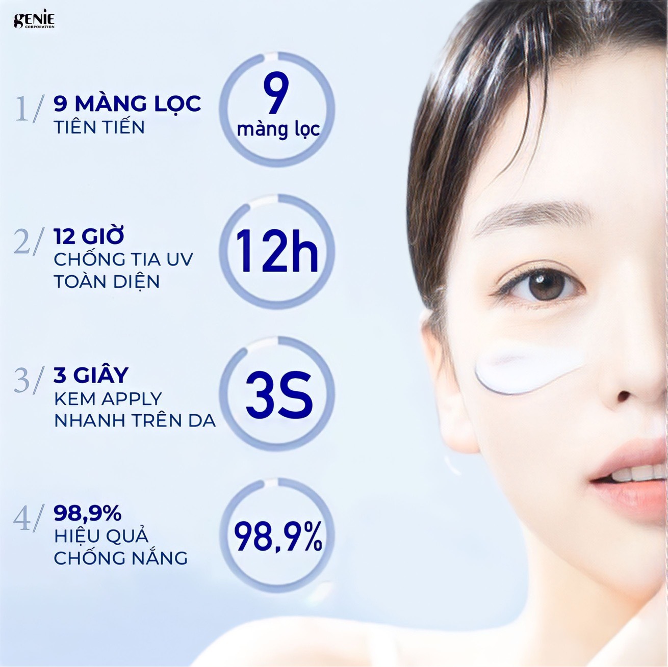 Kem chống nắng phổ rộng đa chức năng Dr Sunmilk Premium Deachi SPF 50 PA+++ 100ml - Ảnh 8