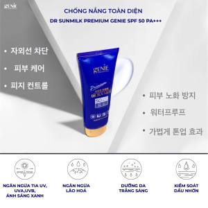 Kem chống nắng phổ rộng đa chức năng Dr Sunmilk Premium Deachi SPF 50 PA+++ 100ml - Ảnh 7