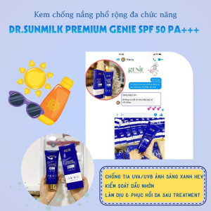 Kem chống nắng phổ rộng đa chức năng Dr Sunmilk Premium Deachi SPF 50 PA+++ 100ml - Ảnh 19