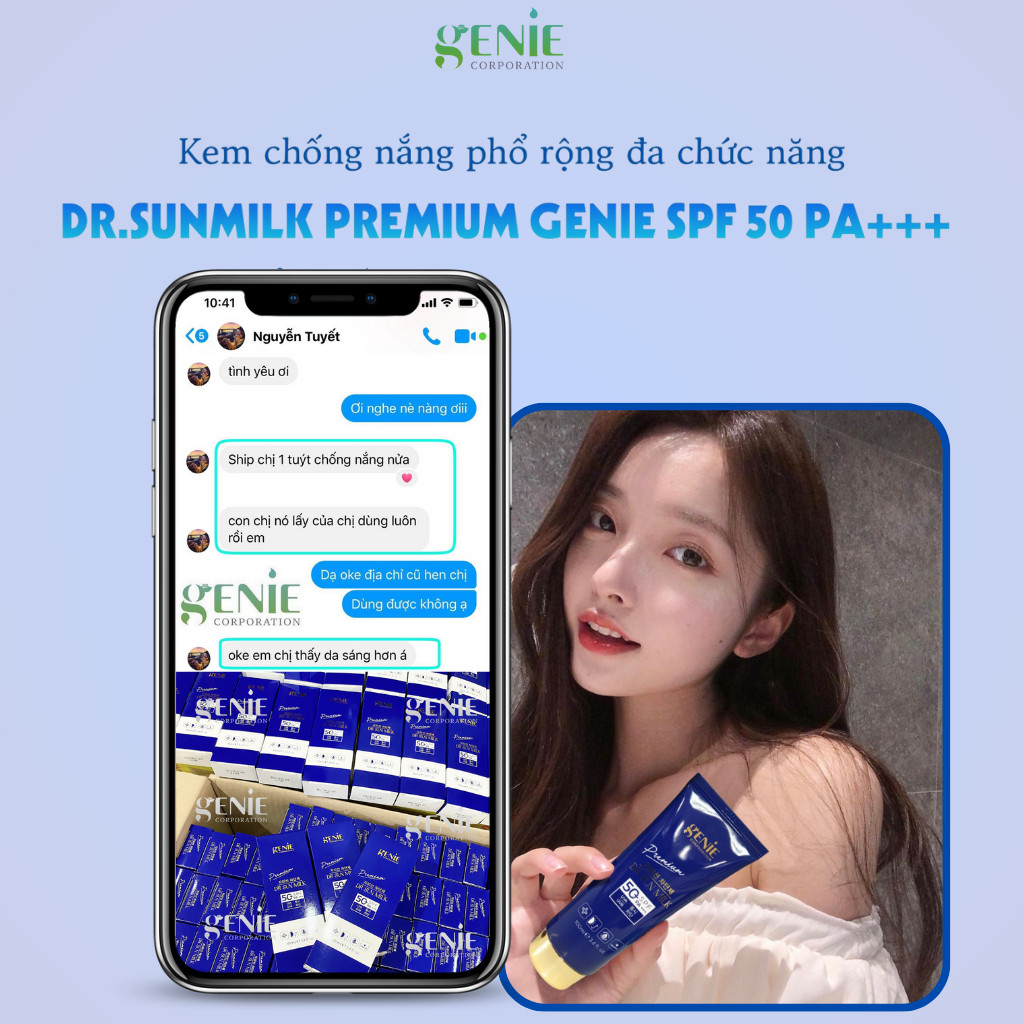 Kem chống nắng phổ rộng đa chức năng Dr Sunmilk Premium Deachi SPF 50 PA+++ 100ml - Ảnh 17