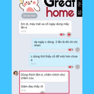 Máy trị liệu cổ vai gáy Neck massage device Greathome phiên bản mới nhất - Ảnh 21