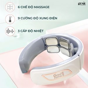 Máy trị liệu cổ vai gáy Neck massage device Greathome phiên bản mới nhất - Ảnh 9