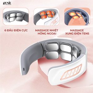 Máy trị liệu cổ vai gáy Neck massage device Greathome phiên bản mới nhất - Ảnh 3