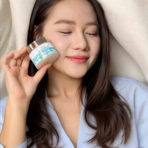 Kem dưỡng kích trắng tế bào gốc Jeju Exo Cream VS SHINBI 50g - Ảnh 4