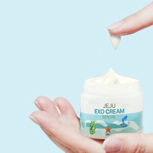 Kem dưỡng kích trắng tế bào gốc Jeju Exo Cream VS SHINBI 50g - Ảnh 12