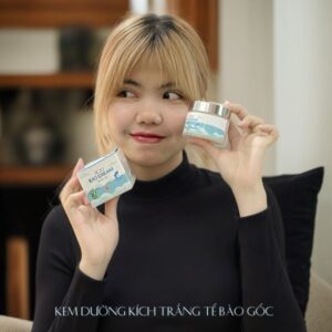 Kem dưỡng kích trắng tế bào gốc Jeju Exo Cream VS SHINBI 50g - Ảnh 5