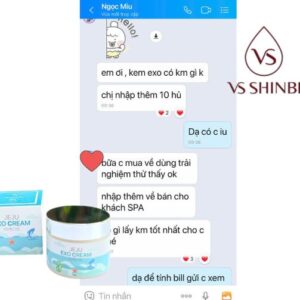 Kem dưỡng kích trắng tế bào gốc Jeju Exo Cream VS SHINBI 50g - Ảnh 15