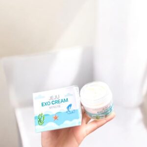 Kem dưỡng kích trắng tế bào gốc Jeju Exo Cream VS SHINBI 50g - Ảnh 3