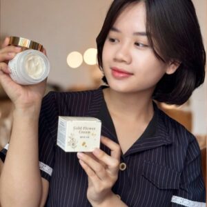 Kem dưỡng trắng da Gold Flower Cream VS SHINBI 50g - Ảnh 5