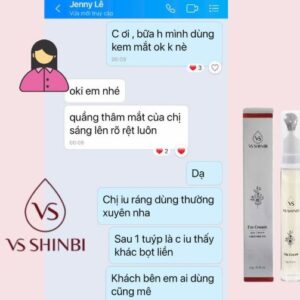Tinh chất trị thâm bọng mắt I'm Cream Eye Cream VS SHINBI 15g - Ảnh 23