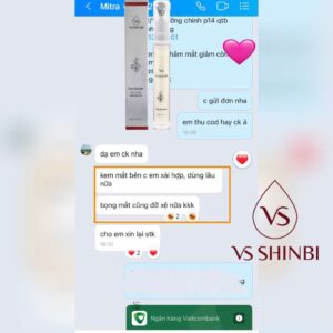 Tinh chất trị thâm bọng mắt I'm Cream Eye Cream VS SHINBI 15g - Ảnh 21