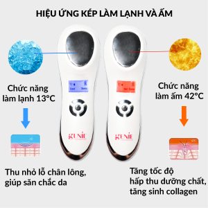 Máy điện di tinh chất nóng lạnh Ultrasonic Genie chính hãng Hàn Quốc - Ảnh 6