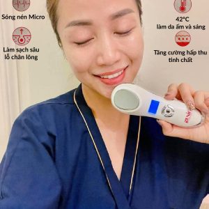 Máy điện di tinh chất nóng lạnh Ultrasonic Genie chính hãng Hàn Quốc - Ảnh 7