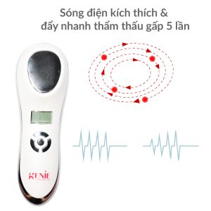 Máy điện di tinh chất nóng lạnh Ultrasonic Genie chính hãng Hàn Quốc - Ảnh 2